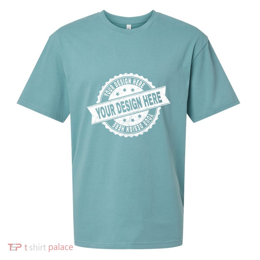 Custom Design Upload Create Your Own  Sueded Cloud Jersey T-Shirt