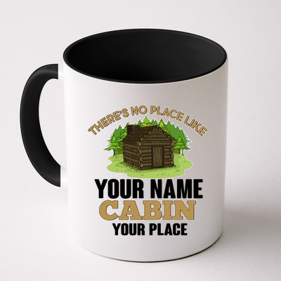 Custom Cabin Camping Trip Personalize Mug