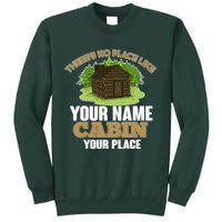 Custom Cabin Camping Trip Personalize Sweatshirt