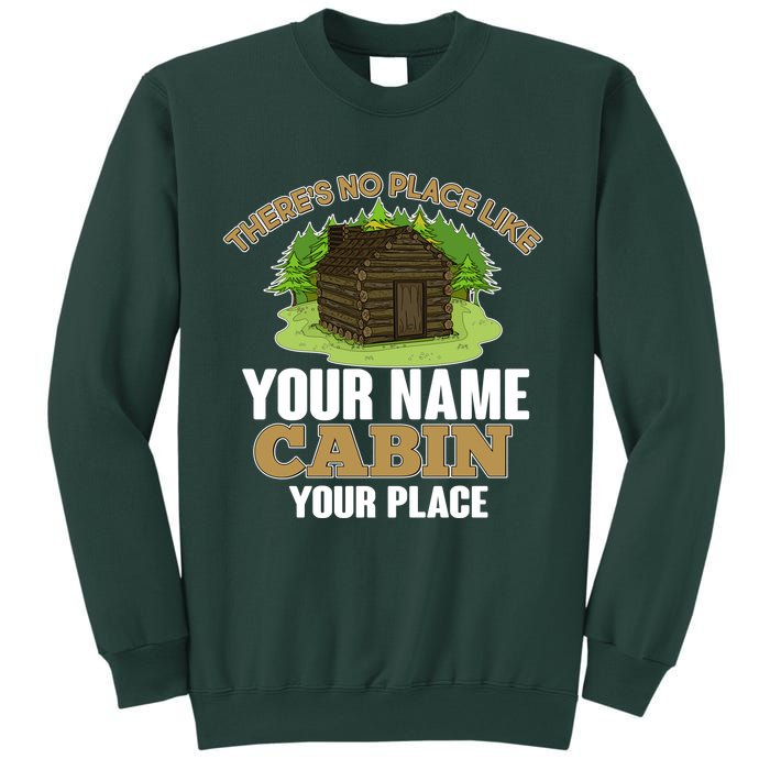 Custom Cabin Camping Trip Personalize Sweatshirt