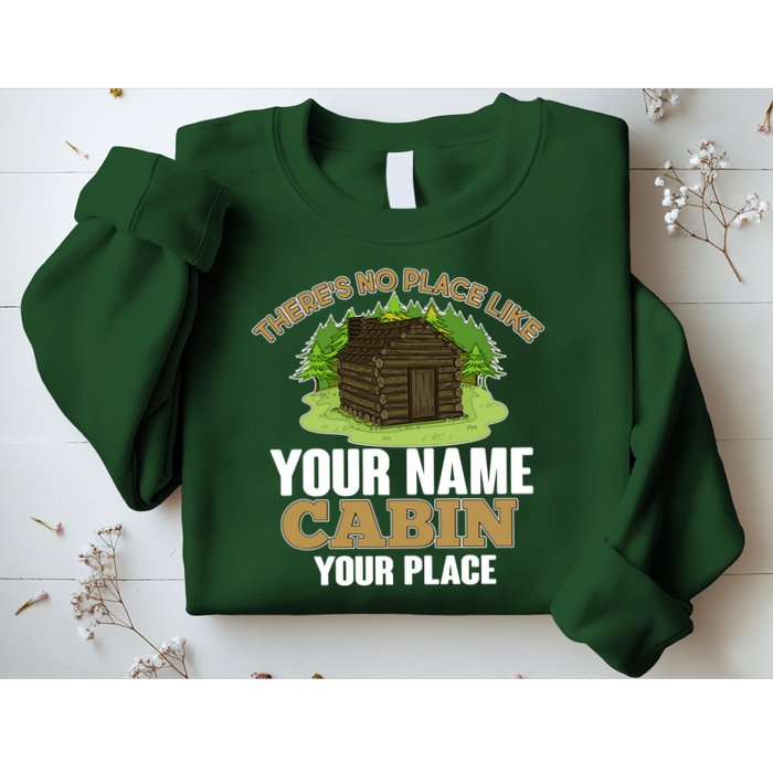 Custom Cabin Camping Trip Personalize Sweatshirt