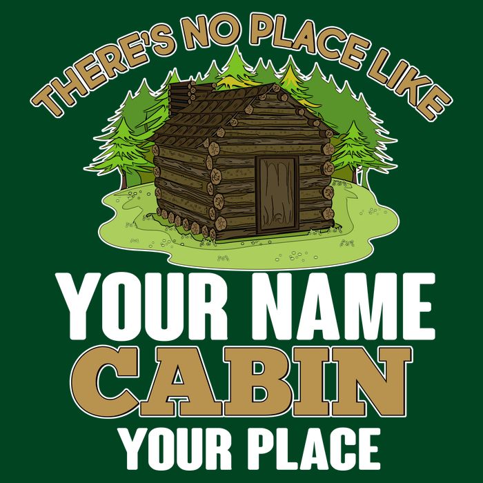 Custom Cabin Camping Trip Personalize Sweatshirt