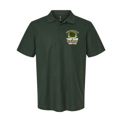 Custom Cabin Camping Trip Personalize Polo