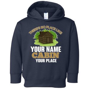 Custom Cabin Camping Trip Personalize Toddler Hoodie