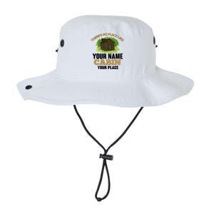 Custom Cabin Camping Trip Personalize Legacy Cool Fit Booney Bucket Hat