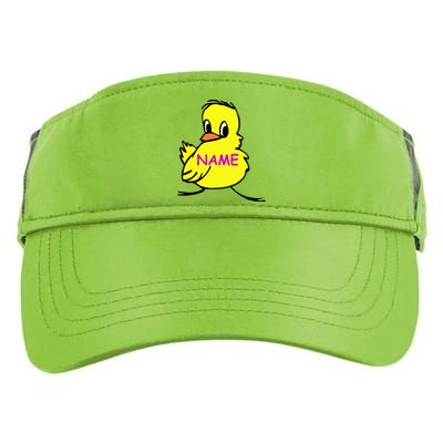 Custom Chick Funny Cute Personalize Adult Drive Performance Visor