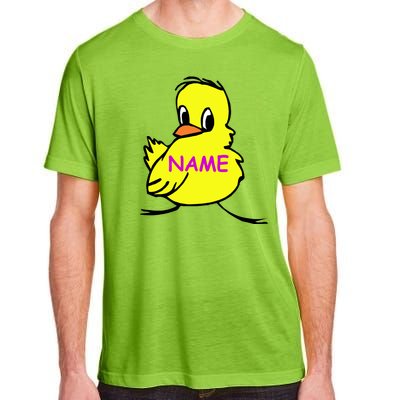 Custom Chick Funny Cute Personalize Adult ChromaSoft Performance T-Shirt