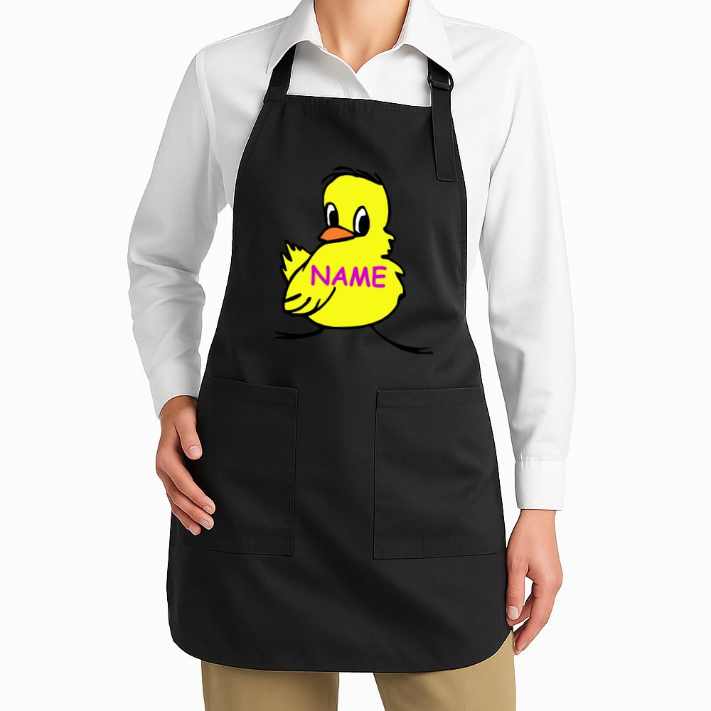 Custom Chick Funny Cute Personalize Apron