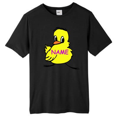 Custom Chick Funny Cute Personalize Tall Fusion ChromaSoft Performance T-Shirt