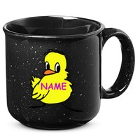 Custom Chick Funny Cute Personalize 15oz Campfire Ceramic Mug