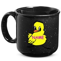 Custom Chick Funny Cute Personalize 15oz Campfire Ceramic Mug