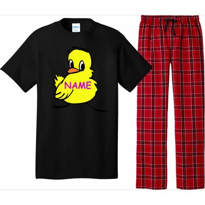 Custom Chick Funny Cute Personalize Pajama Set