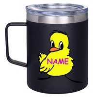 Custom Chick Funny Cute Personalize 12oz Stainless Steel Coffee Mug