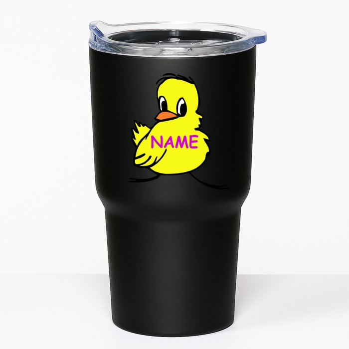 Custom Chick Funny Cute Personalize Tumbler