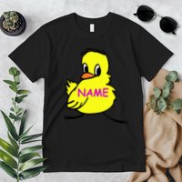 Custom Chick Funny Cute Personalize Premium T-Shirt