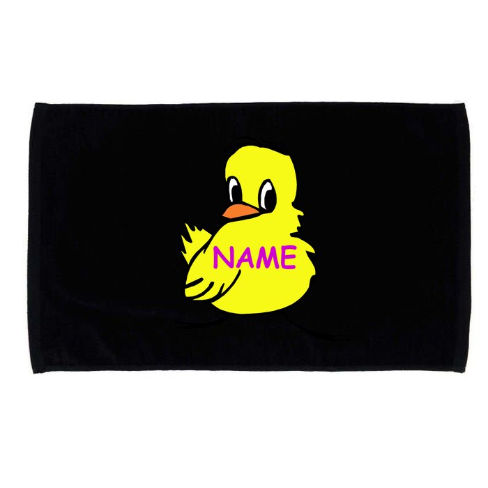 Custom Chick Funny Cute Personalize Microfiber Hand Towel