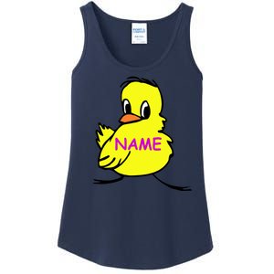 Custom Chick Funny Cute Personalize Ladies Essential Tank