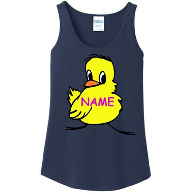 Custom Chick Funny Cute Personalize Ladies Essential Tank