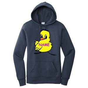 Custom Chick Funny Cute Personalize Women's Pullover Hoodie