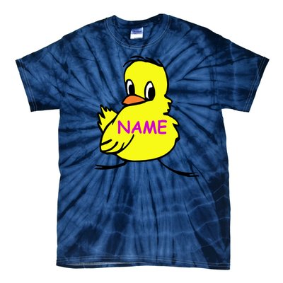 Custom Chick Funny Cute Personalize Tie-Dye T-Shirt