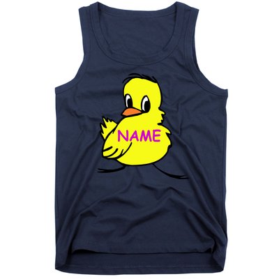 Custom Chick Funny Cute Personalize Tank Top