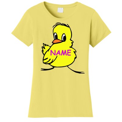 Custom Chick Funny Cute Personalize Women's T-Shirt