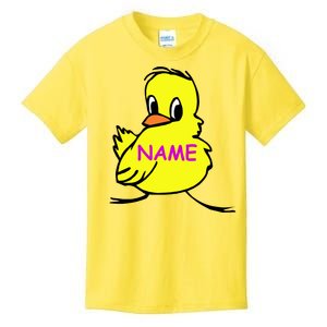 Custom Chick Funny Cute Personalize Kids T-Shirt