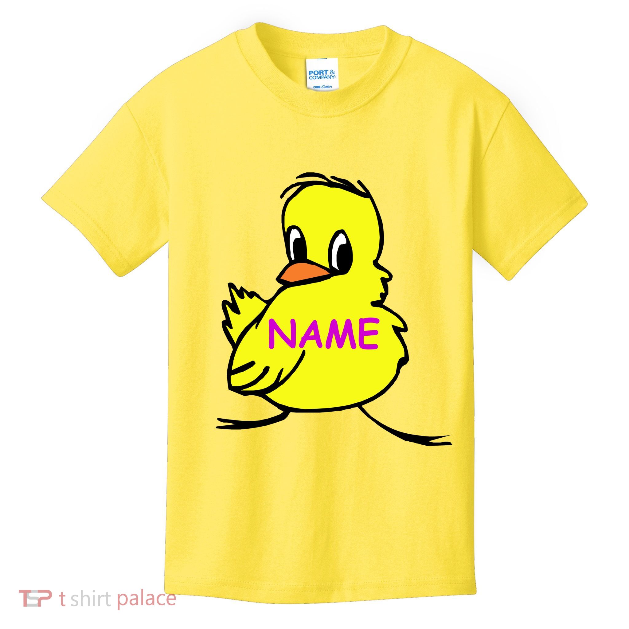 Custom Chick Funny Cute Personalize Kids T-Shirt