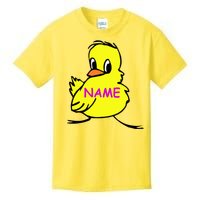 Custom Chick Funny Cute Personalize Kids T-Shirt