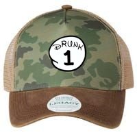 Custom Drunk 1 2 3 4 5 Personalize Legacy Tie Dye Trucker Hat