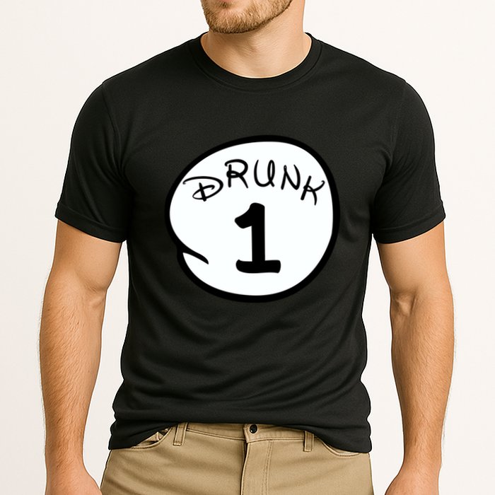 Custom Drunk 1 2 3 4 5 Personalize Performance Shirt