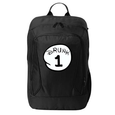 Custom Drunk 1 2 3 4 5 Personalize City Backpack