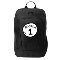 Custom Drunk 1 2 3 4 5 Personalize City Backpack