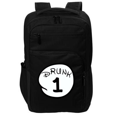 Custom Drunk 1 2 3 4 5 Personalize Impact Tech Backpack