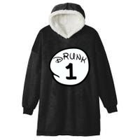 Custom Drunk 1 2 3 4 5 Personalize Hooded Wearable Blanket