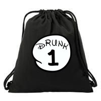 Custom Drunk 1 2 3 4 5 Personalize Drawstring Bag