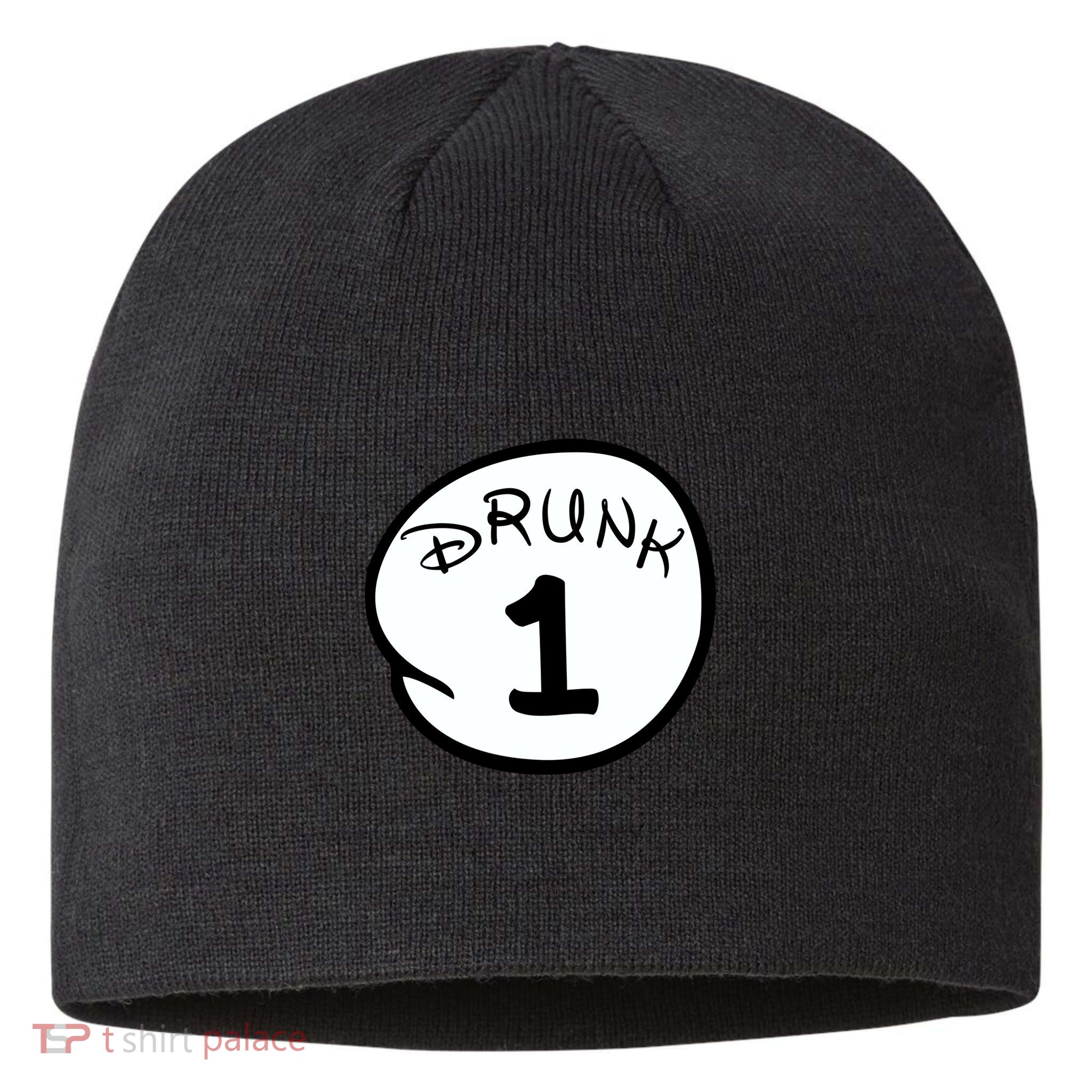 Custom Drunk 1 2 3 4 5 Personalize Sustainable Beanie