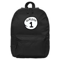 Custom Drunk 1 2 3 4 5 Personalize 16 in Basic Backpack