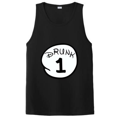 Custom Drunk 1 2 3 4 5 Personalize PosiCharge Competitor Tank