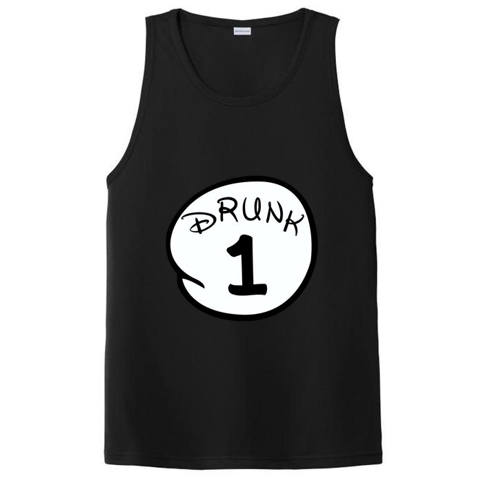 Custom Drunk 1 2 3 4 5 Personalize PosiCharge Competitor Tank