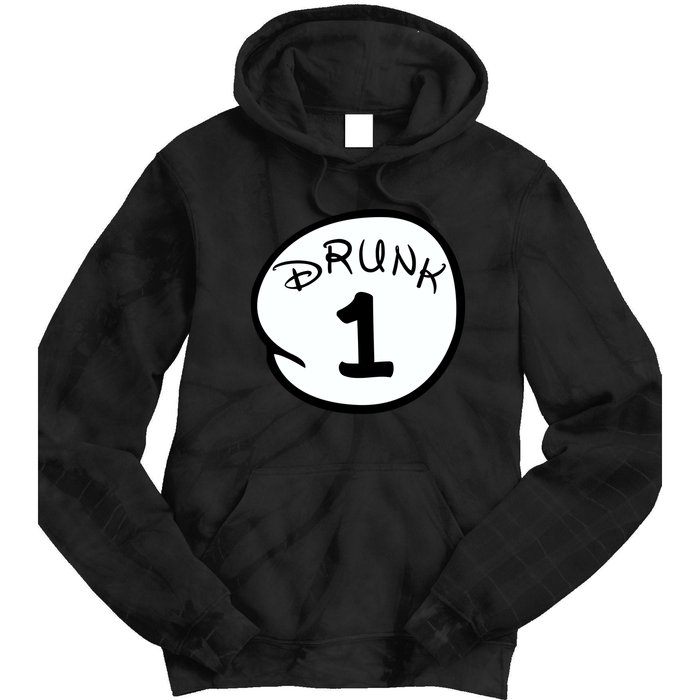 Custom Drunk 1 2 3 4 5 Personalize Tie Dye Hoodie