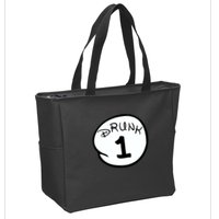 Custom Drunk 1 2 3 4 5 Personalize Zip Tote Bag
