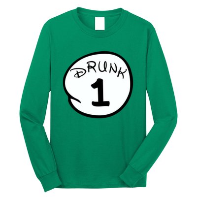 Custom Drunk 1 2 3 4 5 Personalize Long Sleeve Shirt