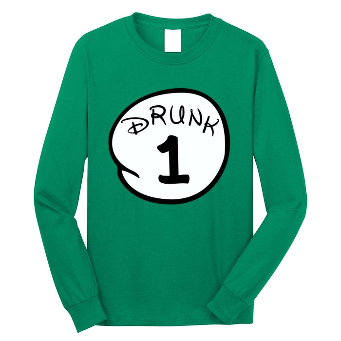 Custom Drunk 1 2 3 4 5 Personalize Long Sleeve Shirt