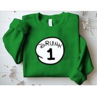 Custom Drunk 1 2 3 4 5 Personalize Sweatshirt