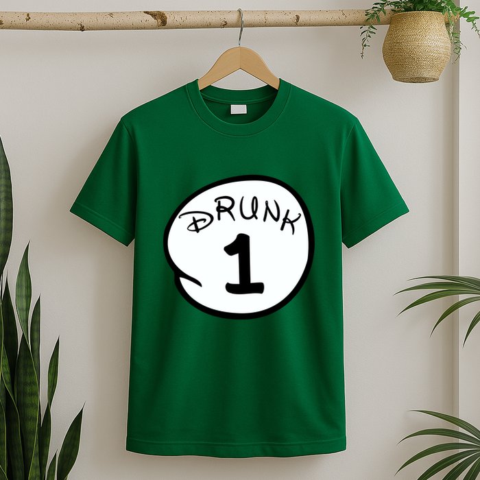 Custom Drunk 1 2 3 4 5 Personalize T-Shirt