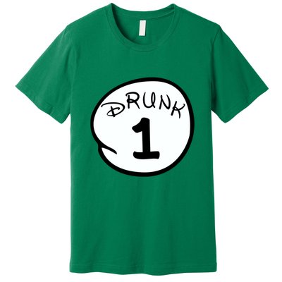 Custom Drunk 1 2 3 4 5 Personalize Premium T-Shirt
