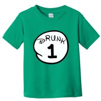 Custom Drunk 1 2 3 4 5 Personalize Toddler T-Shirt