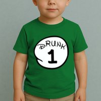 Custom Drunk 1 2 3 4 5 Personalize Toddler T-Shirt
