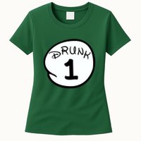 Custom Drunk 1 2 3 4 5 Personalize Womens T-Shirt